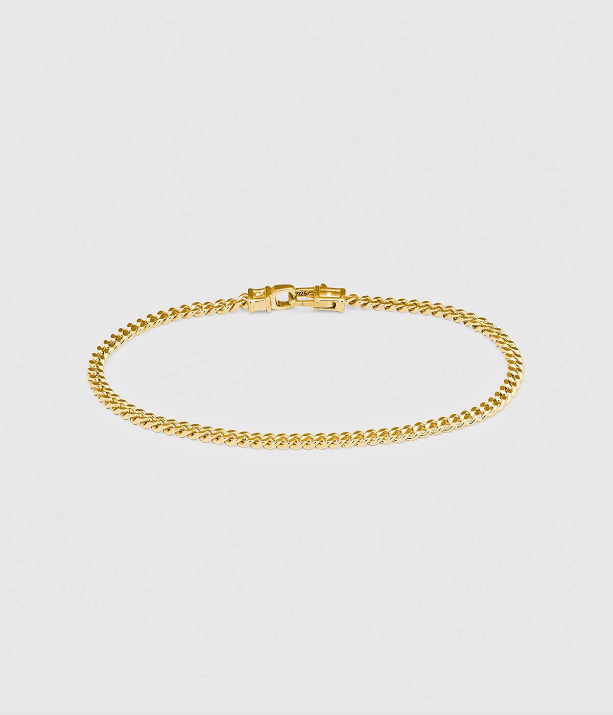 Curb Bracelet M Gold | TOMWOOD(トムウッド) / アクセサリー ブレスレット (メンズ)の通販 -  ARKnets(アークネッツ) 公式通販 【正規取扱店】