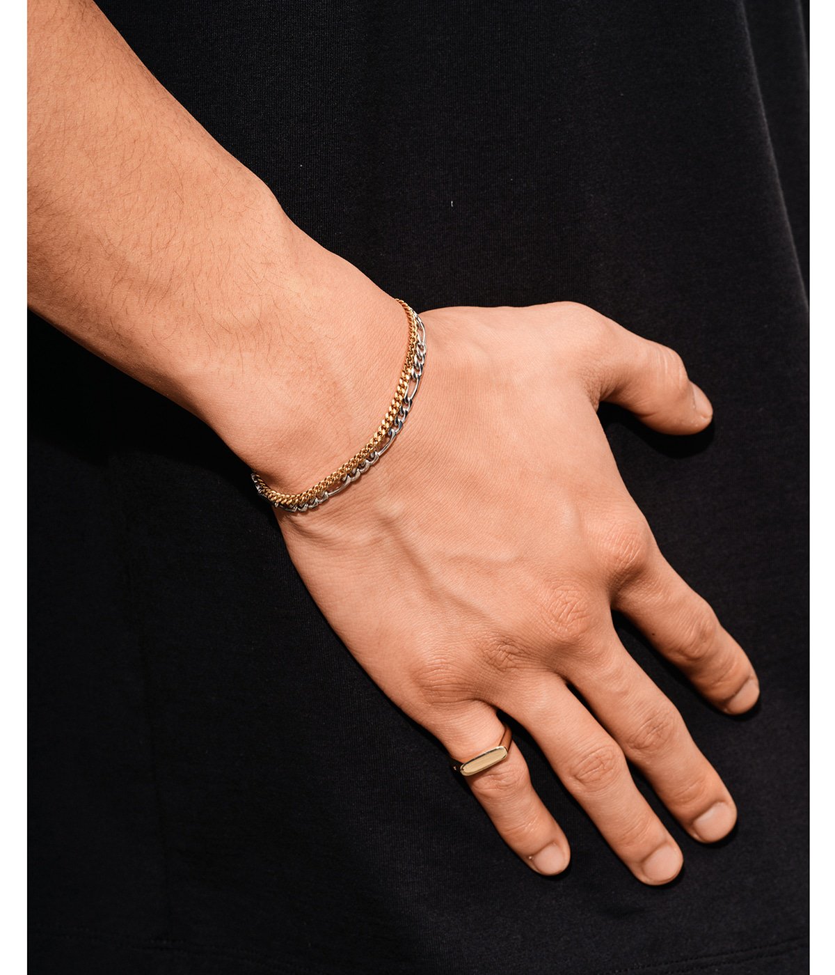 Curb Bracelet M Gold | TOMWOOD(トムウッド) / アクセサリー ...