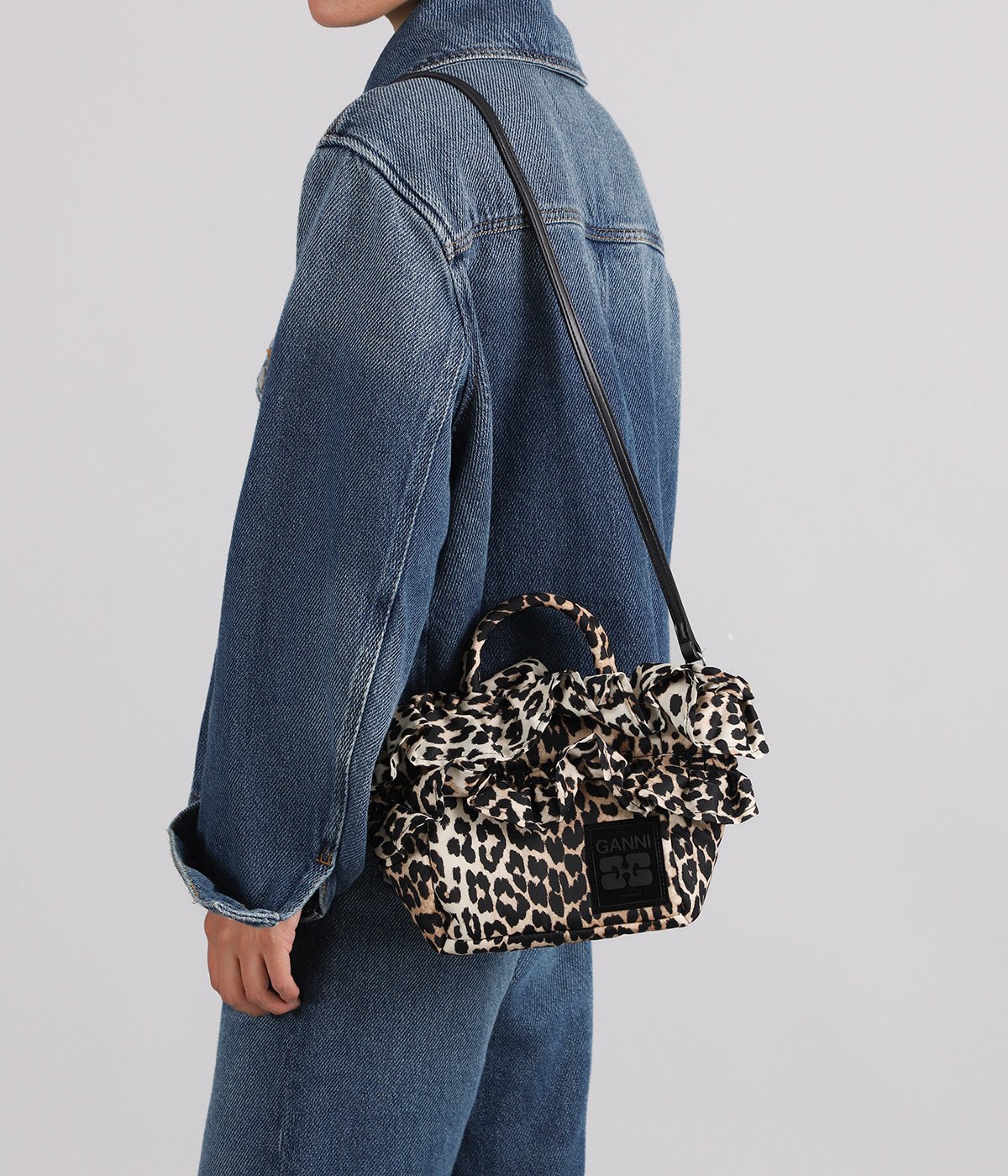 レディース】Mini Shopper Ruffle Print | GANNI(ガニー) / バッグ