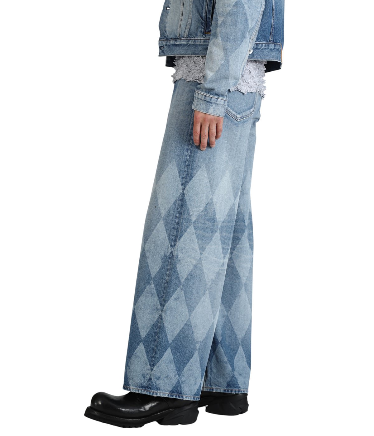 パンツ masu 25aw MB BAGGY JEANS DIAMOND 44 2025AW】 MASU (マス/エムエーエスユー) 