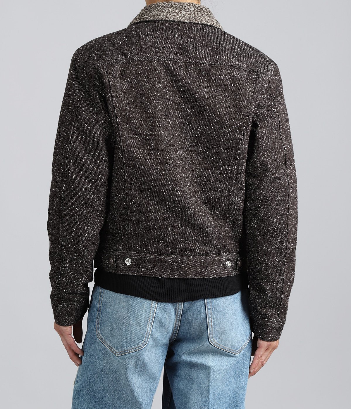 model(175cm / 60kg)B85 W75 H92 着用サイズ：46