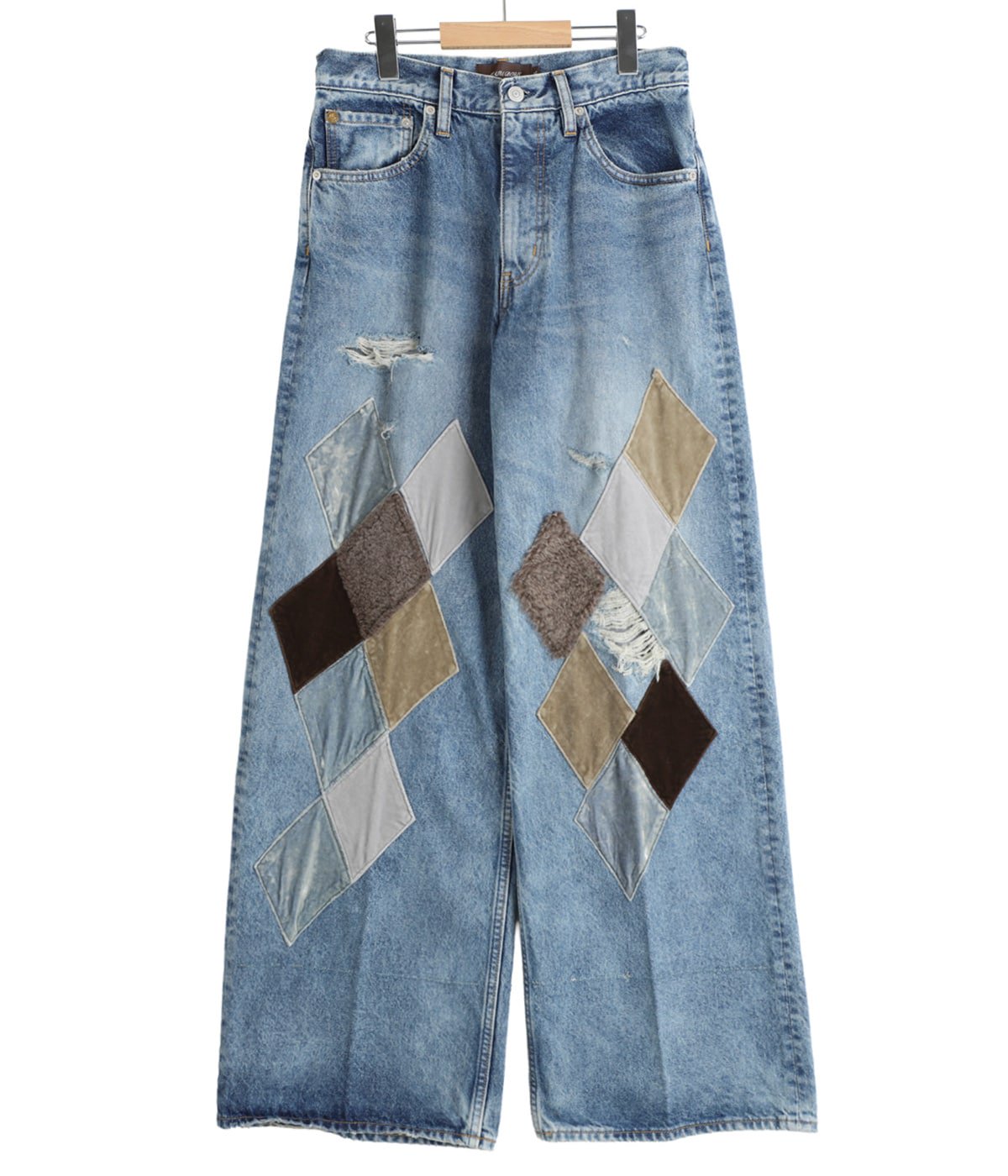 MASU ワイドレックデニム MB DIAMOND WIDE JEANS | MASU(エムエーエスユー) / パンツ デニム