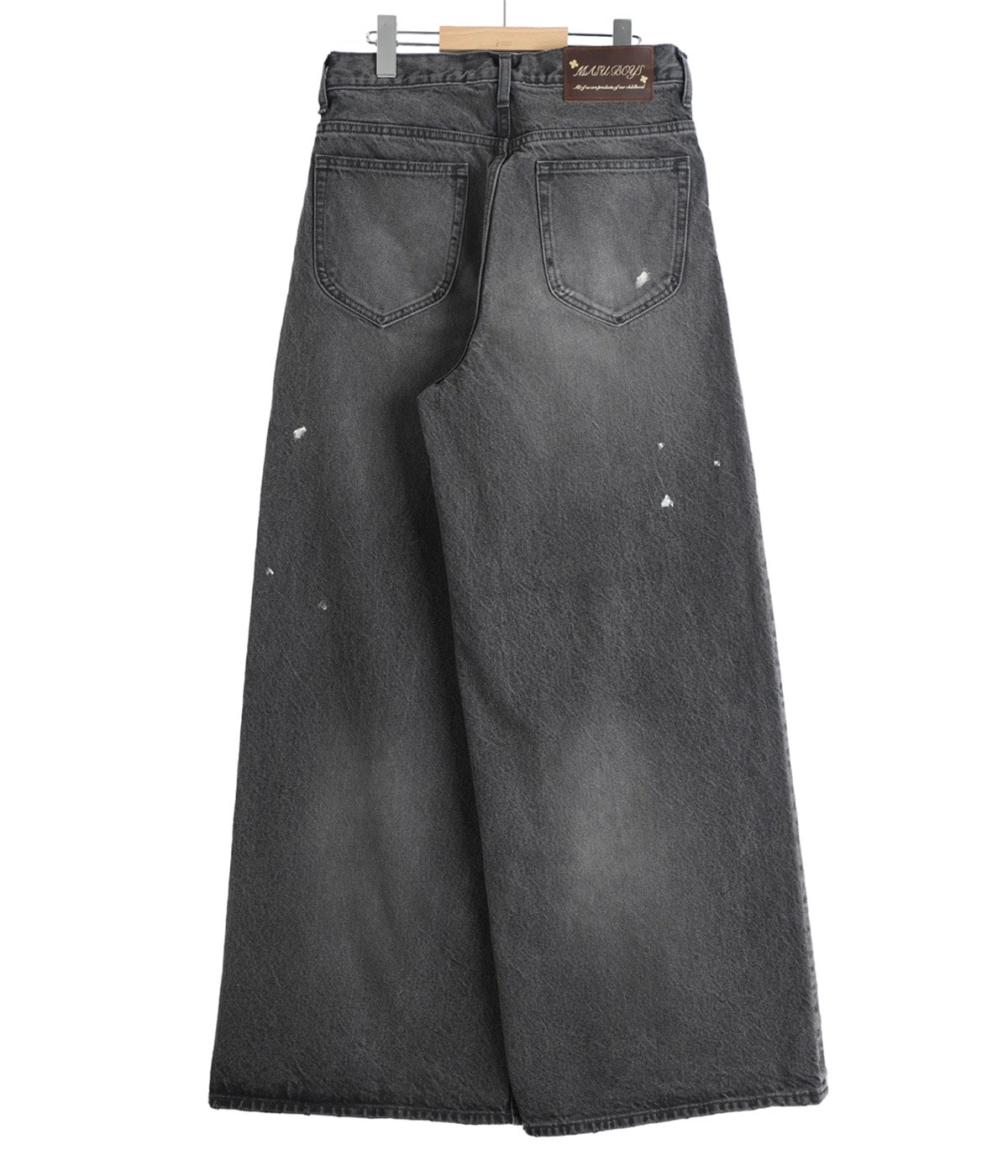 MASU MB バギージーンズ ヴィンテージ ブラック 48 エムエーエスユー MASU MB BAGGY JEANS VINTAGE （BLACK） -FASCINATE