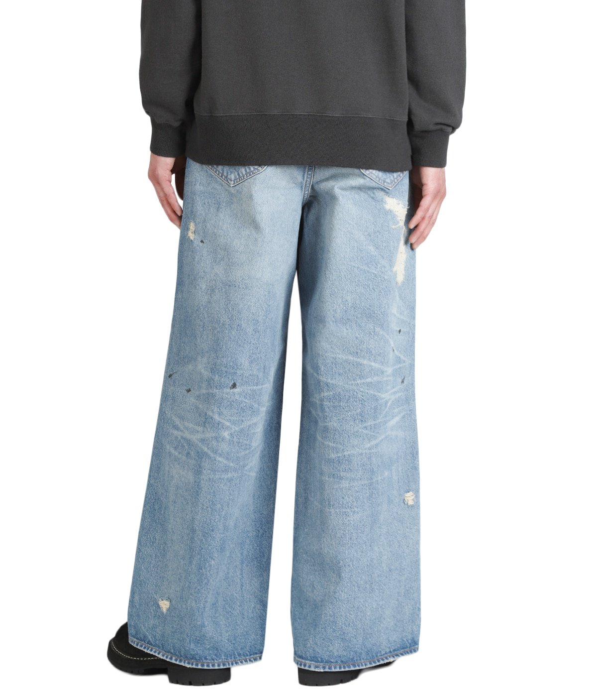 MB BAGGY JEANS ANGEL DAMAGE | MASU(エムエーエスユー) / パンツ