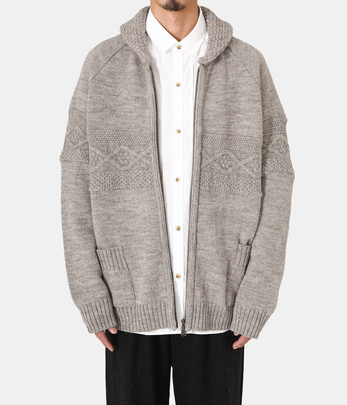 BRITISH WOOL CARDIGAN | BALLAST ARK(バラストアーク) / トップス