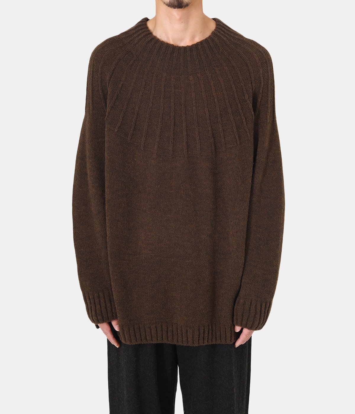 MOCK NECK BOUCLE KNIT | BALLAST ARK(バラストアーク) / トップス