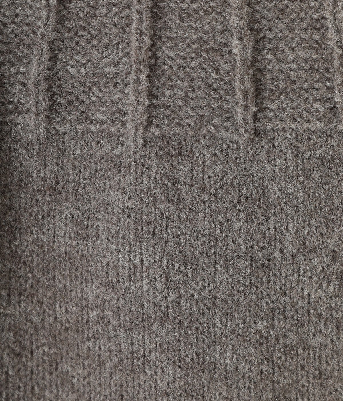 MOCK NECK BOUCLE KNIT | BALLAST ARK(バラストアーク) / トップス