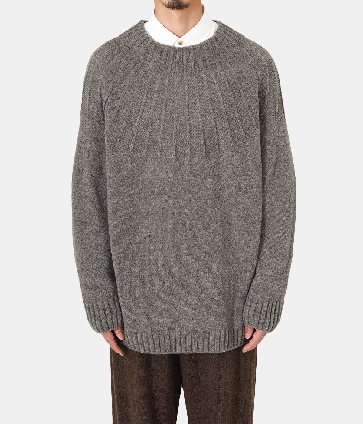 MOCK NECK BOUCLE KNIT | BALLAST ARK(バラストアーク) / トップス