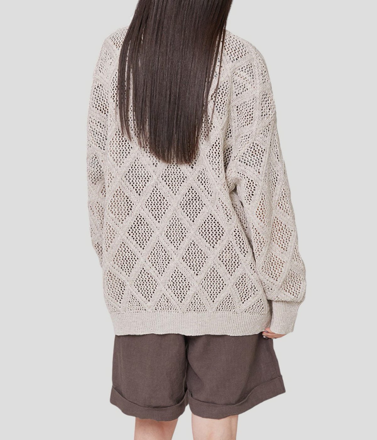 DAIYA MESH CARDIGAN | BALLAST ARK(バラストアーク) / トップス