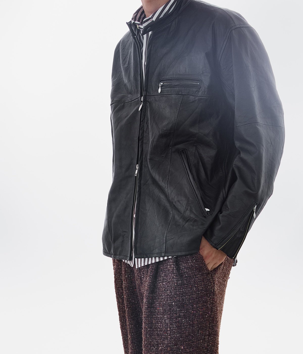 UPCYCLING LEATHER JACKET | BALLAST ARK(バラストアーク