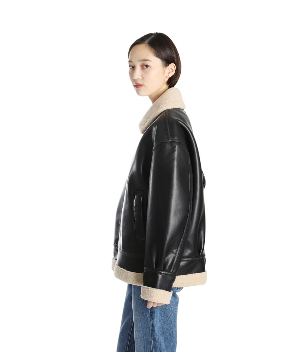 model（166cm） 着用サイズ：M
