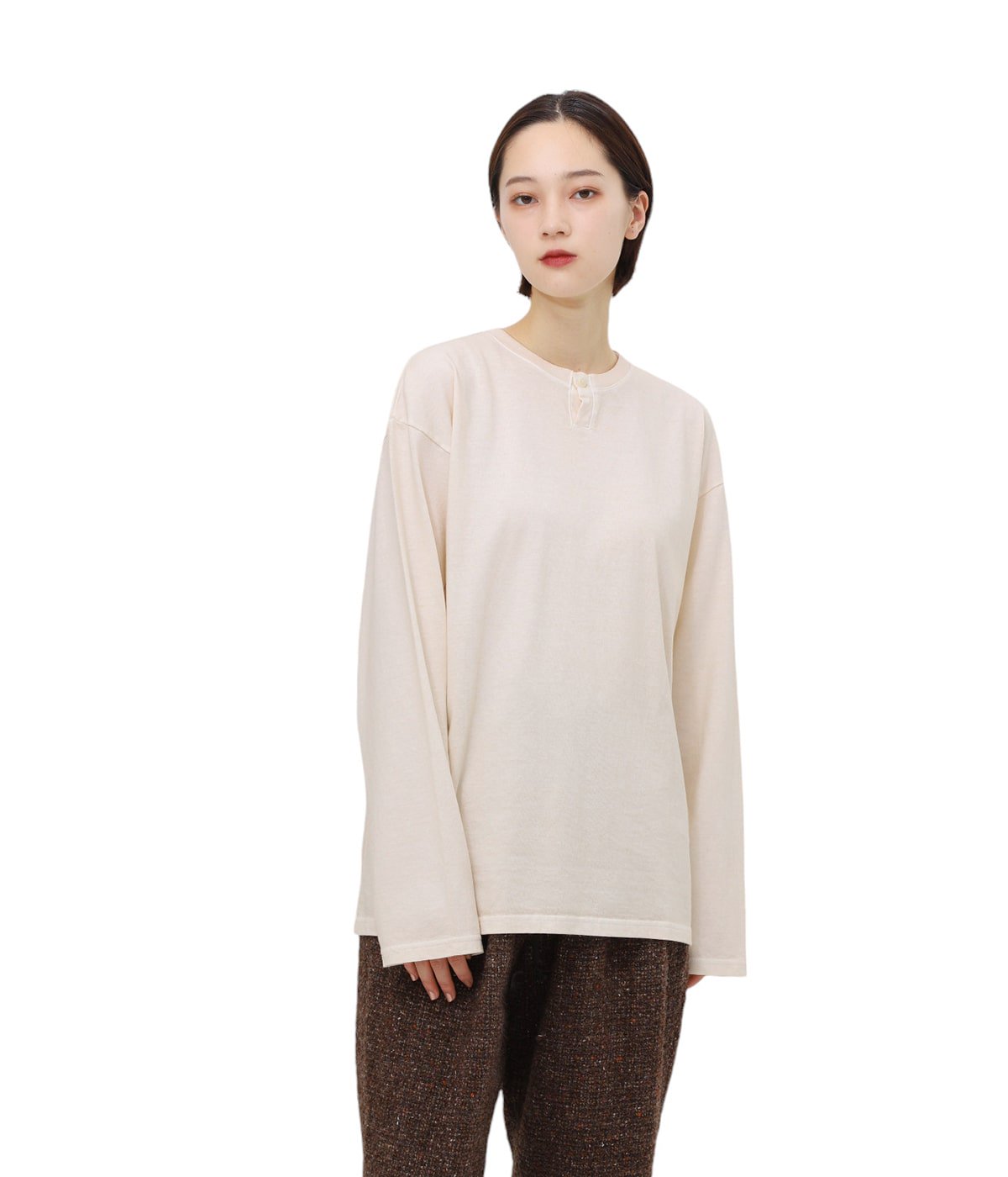 model（166cm） 着用サイズ：M