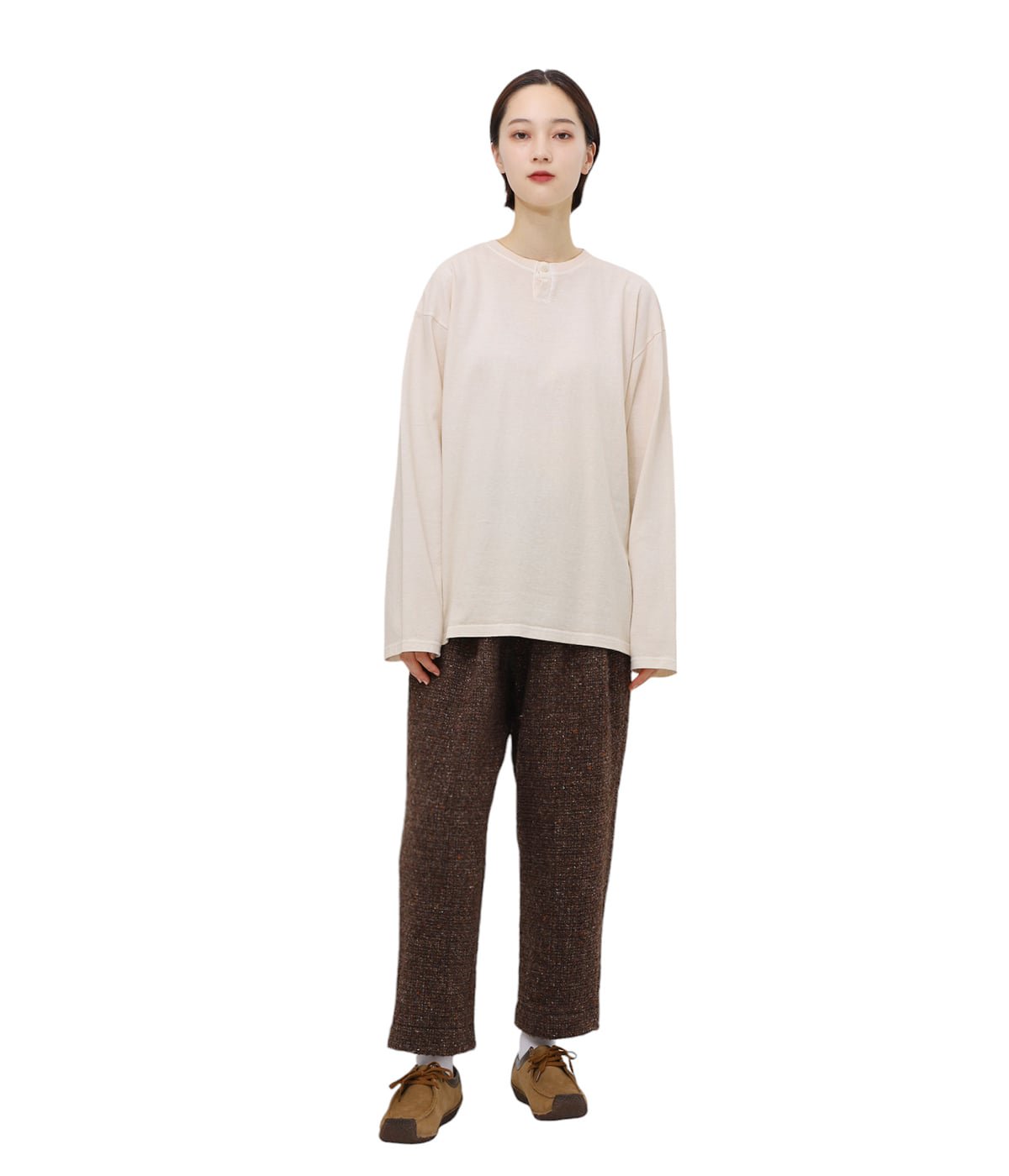 model（166cm） 着用サイズ：M