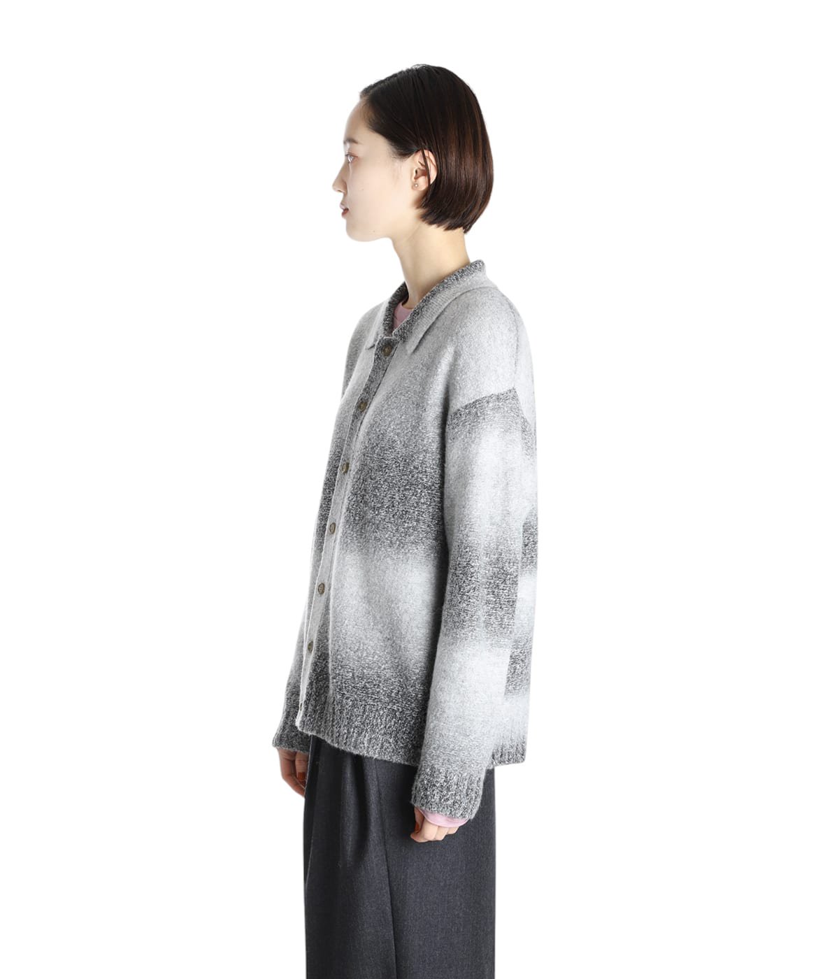 GRADATION KNIT SHIRT | BALLAST ARK(バラストアーク
