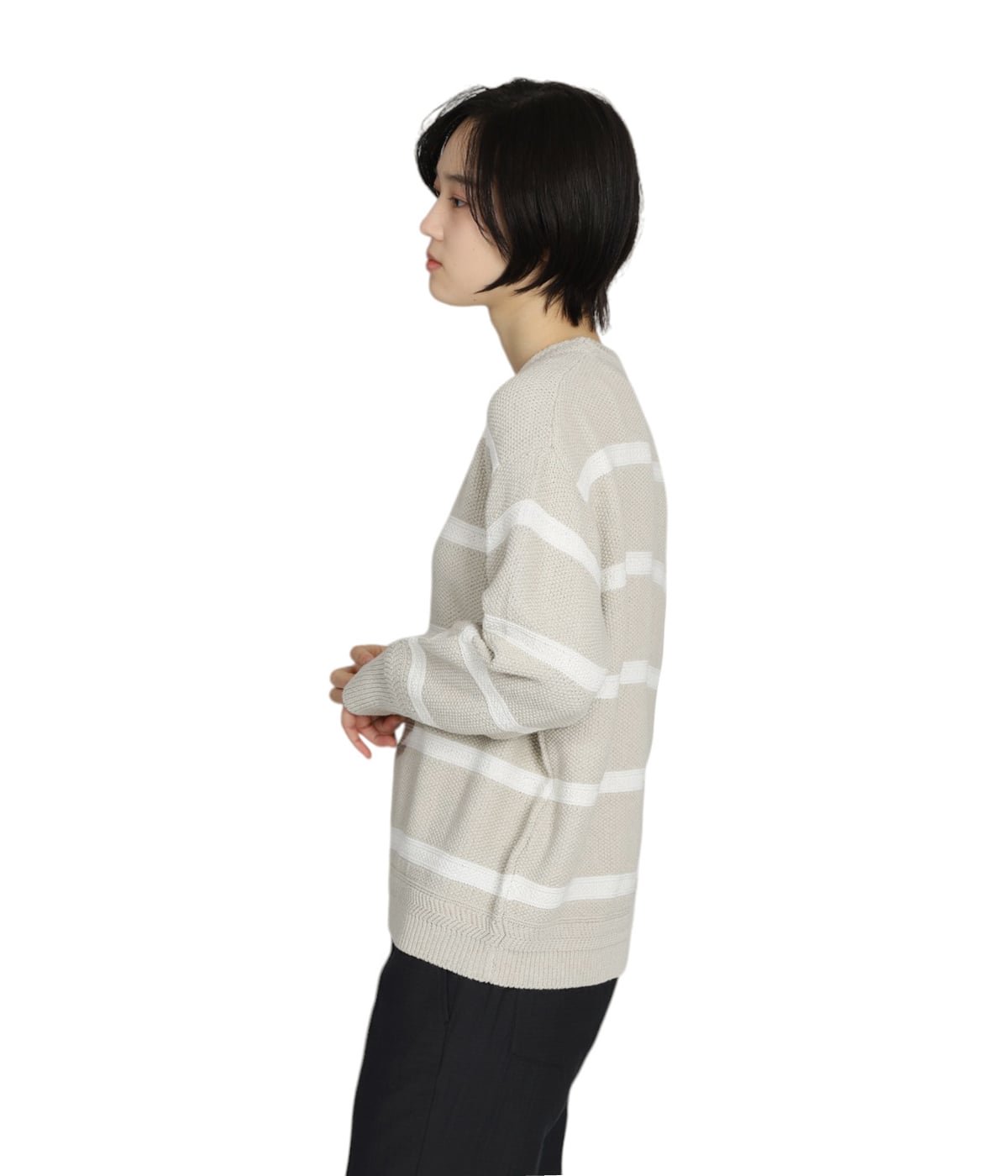 model（166cm） 着用サイズ：M