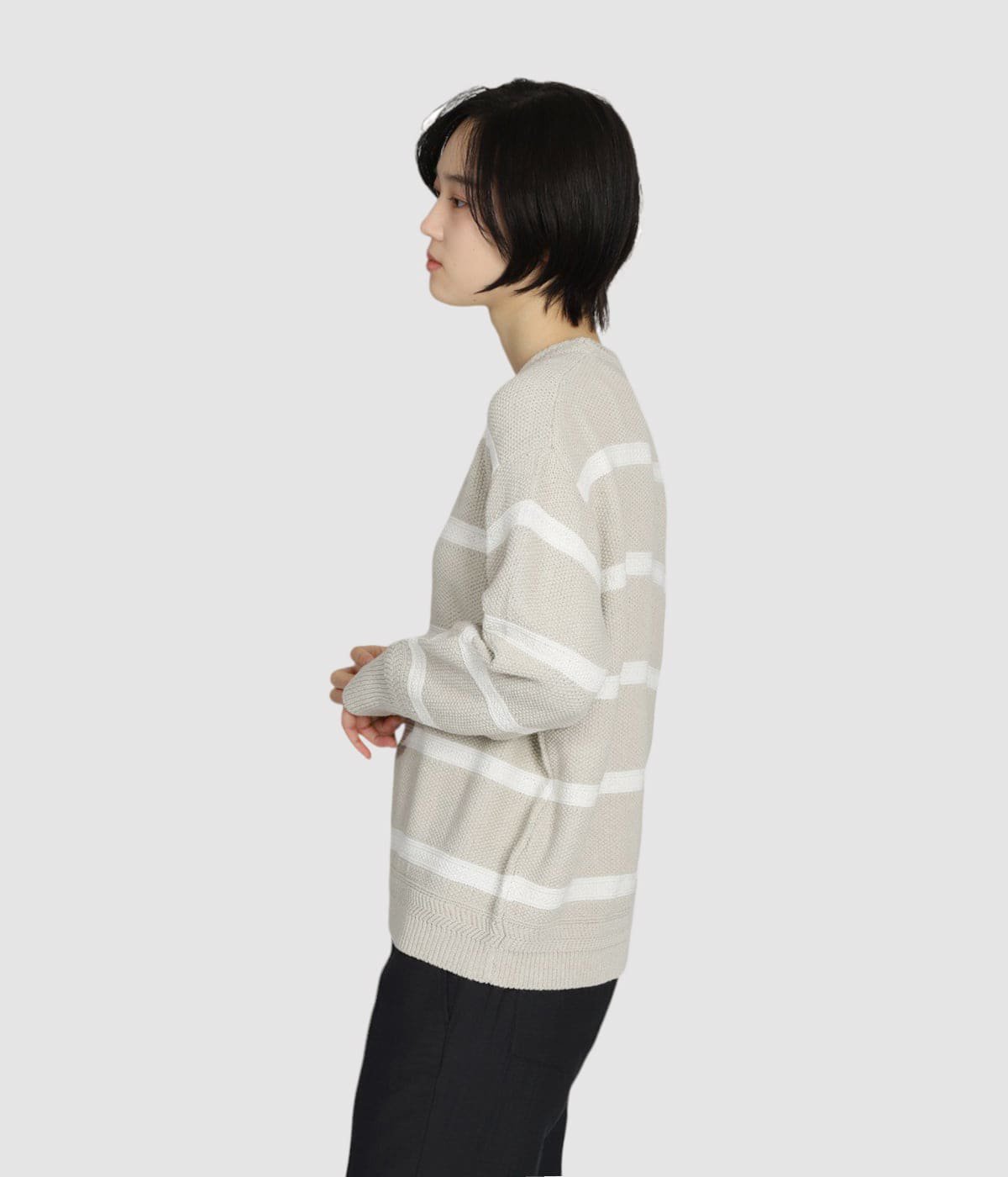 model（166cm） 着用サイズ：M