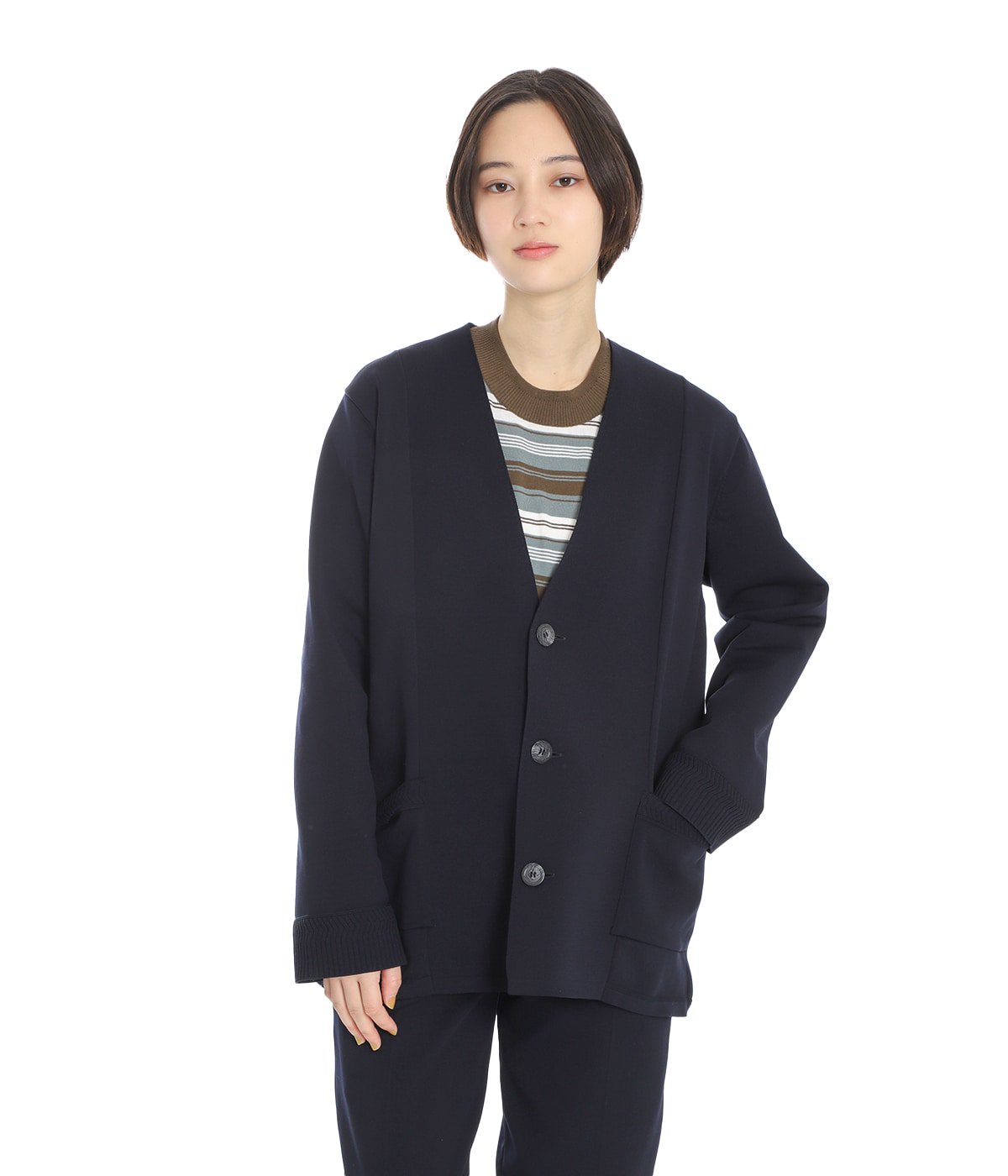 model（166cm） 着用サイズ：M