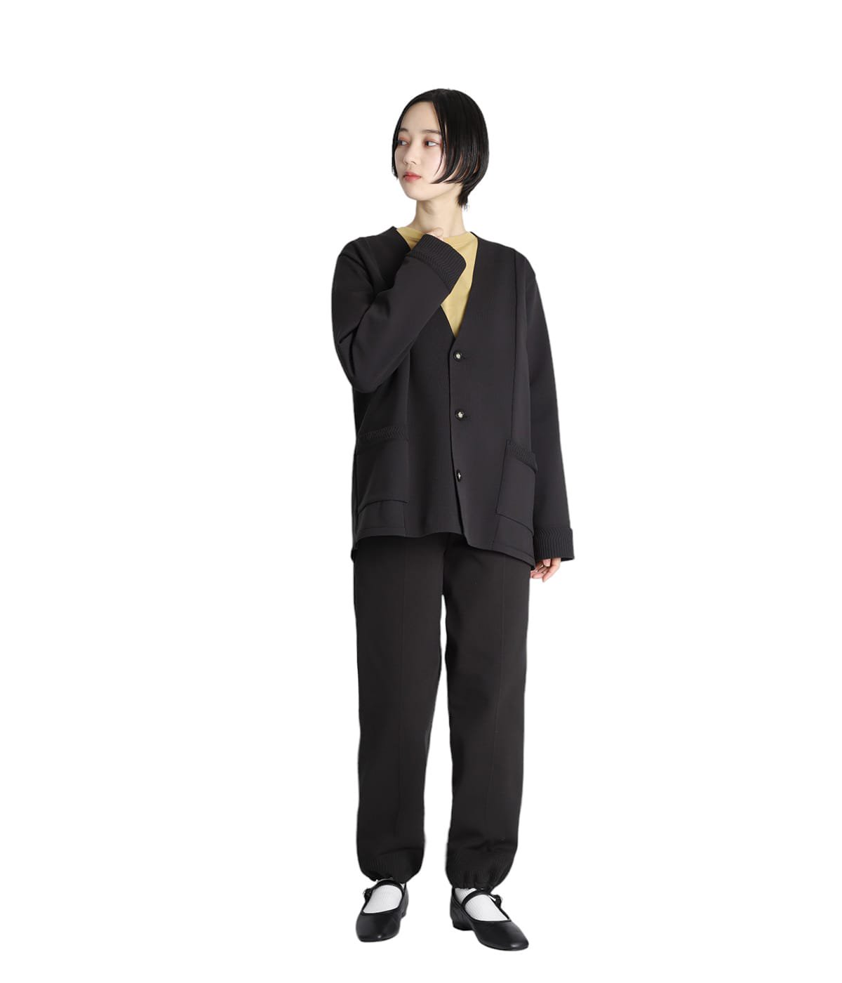 model（166cm） 着用サイズ：M