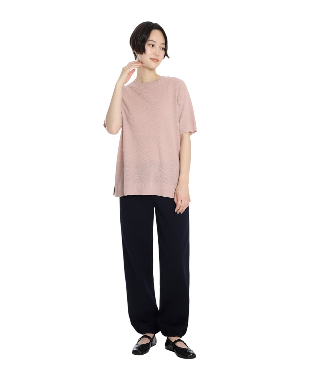 model（166cm） 着用サイズ：M