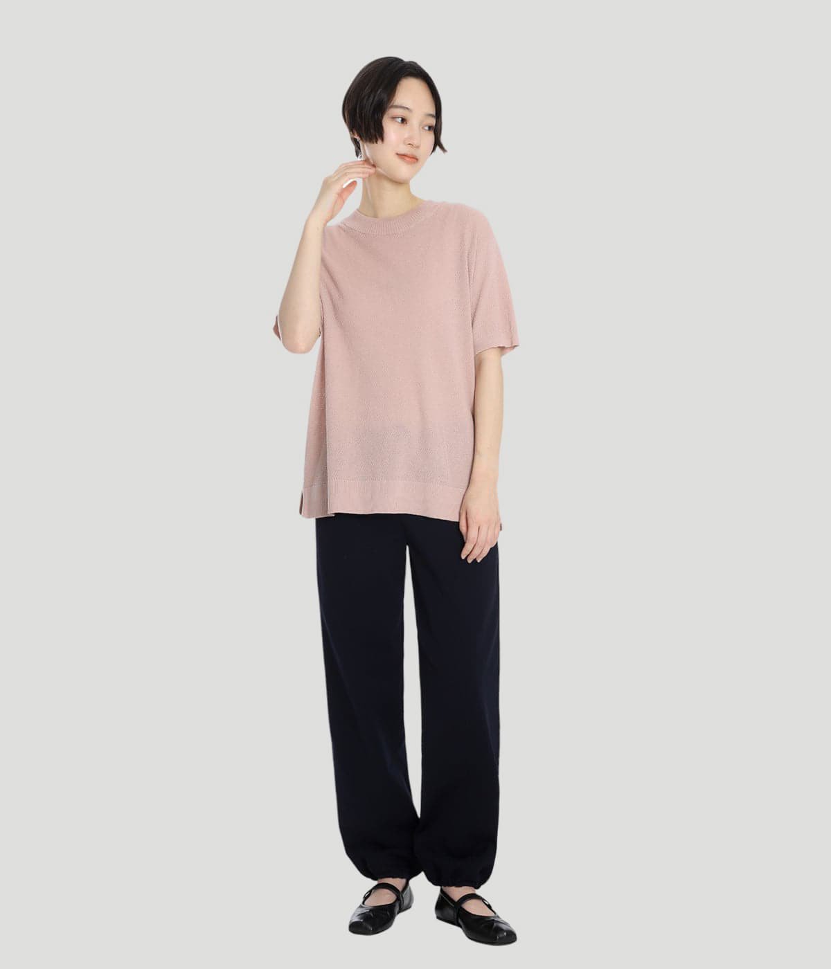 model（166cm） 着用サイズ：M