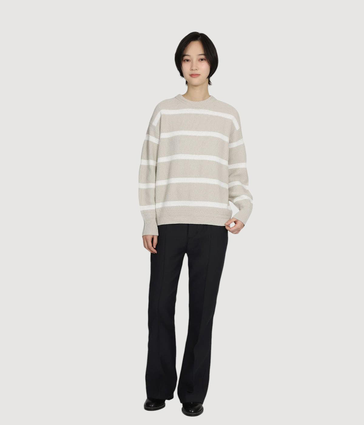 model（166cm） 着用サイズ：M