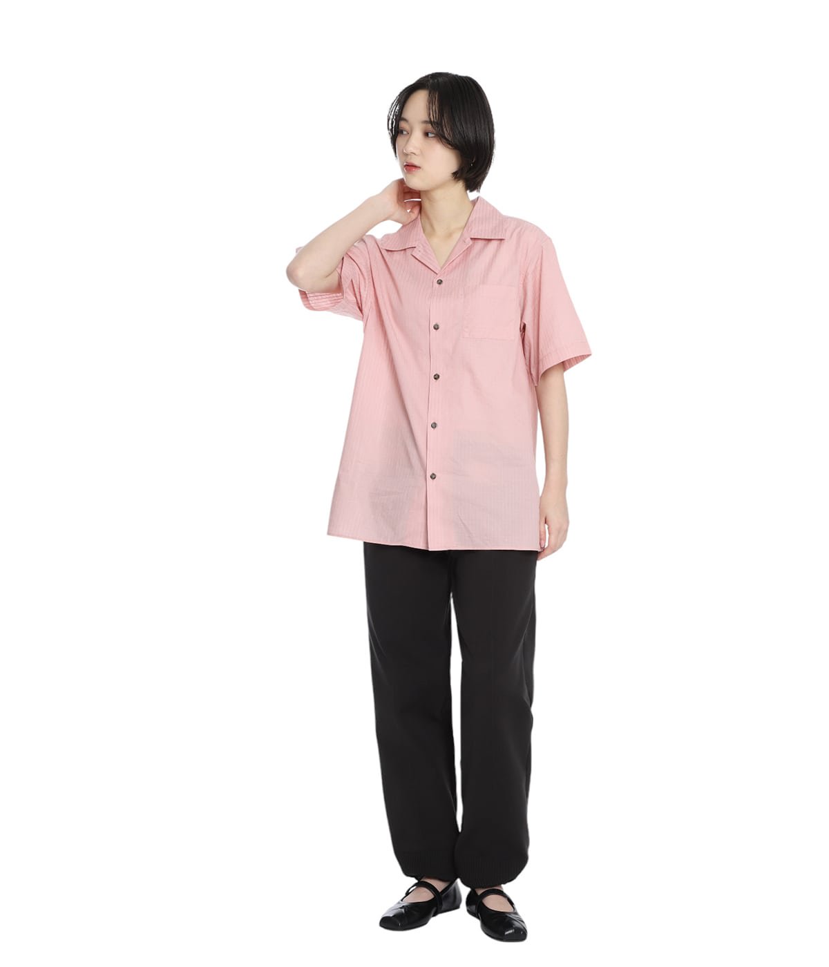 model（166cm） 着用サイズ：M