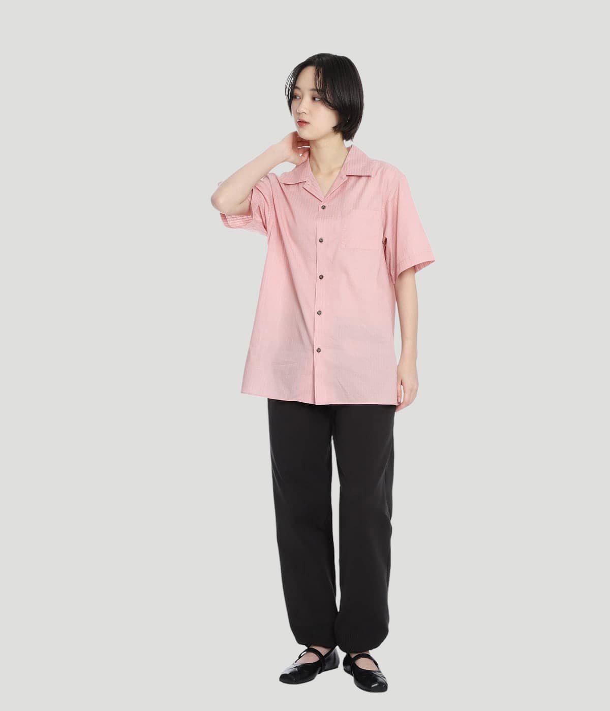 model（166cm） 着用サイズ：M