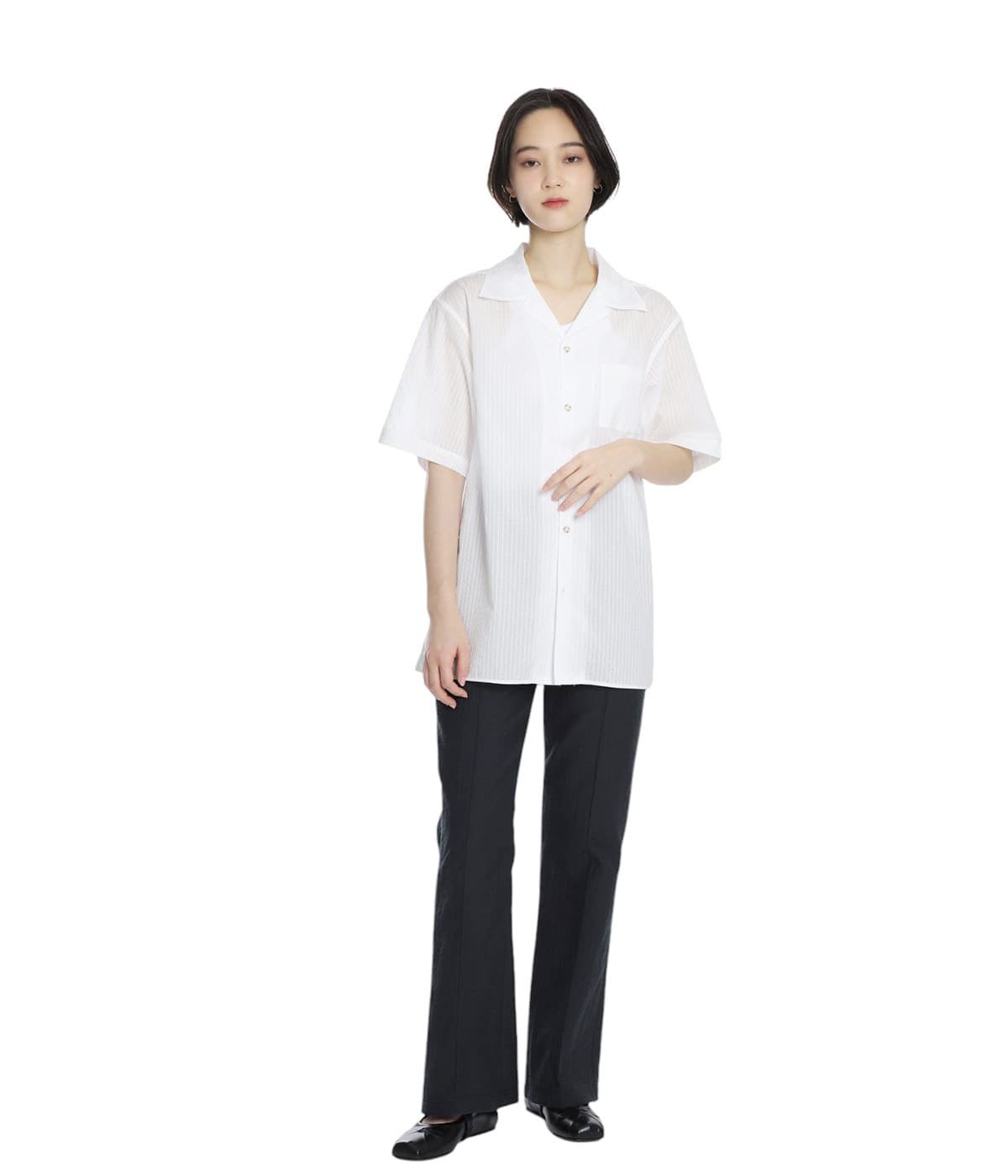 model（166cm） 着用サイズ：M