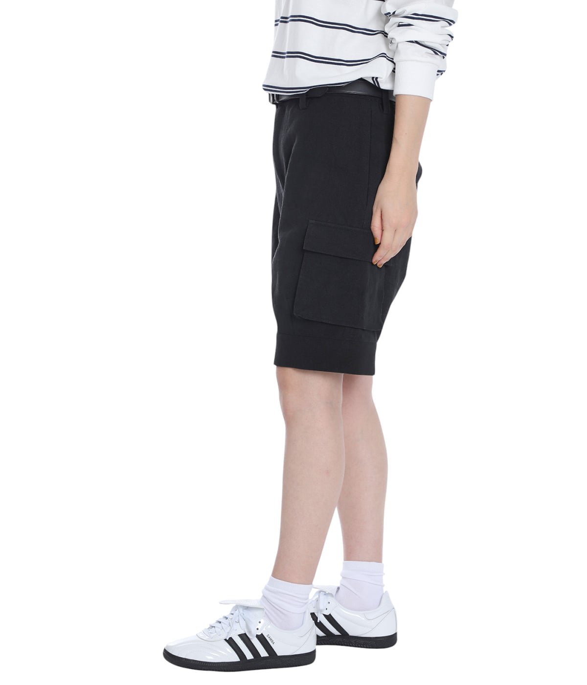 model（166cm） 着用サイズ：M