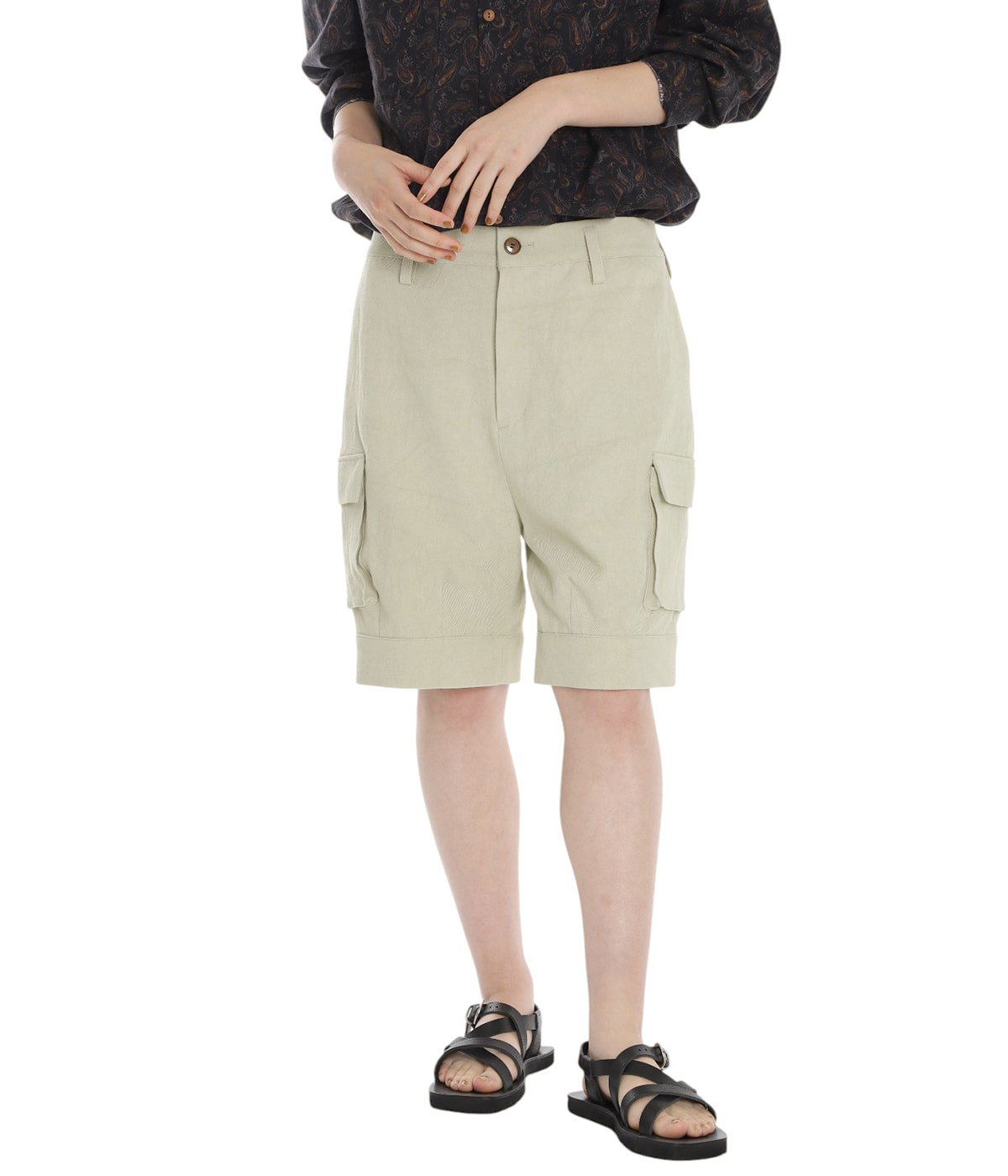 model（166cm） 着用サイズ：M