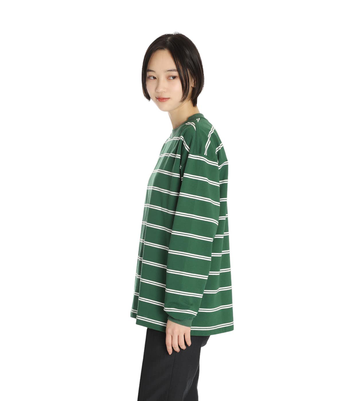 model（166cm） 着用サイズ：M