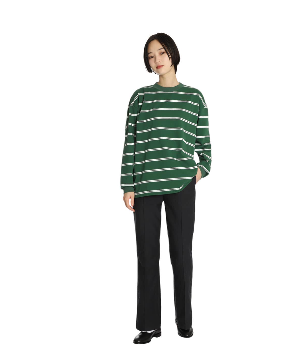 model（166cm） 着用サイズ：M