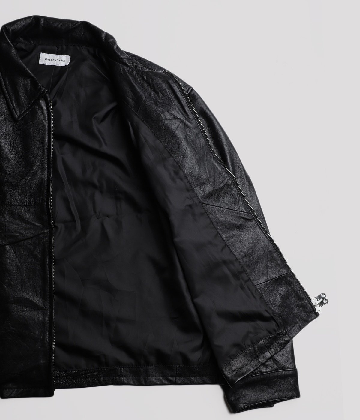 Upcycled Cow Leather Jacket | BALLAST ARK(バラストアーク