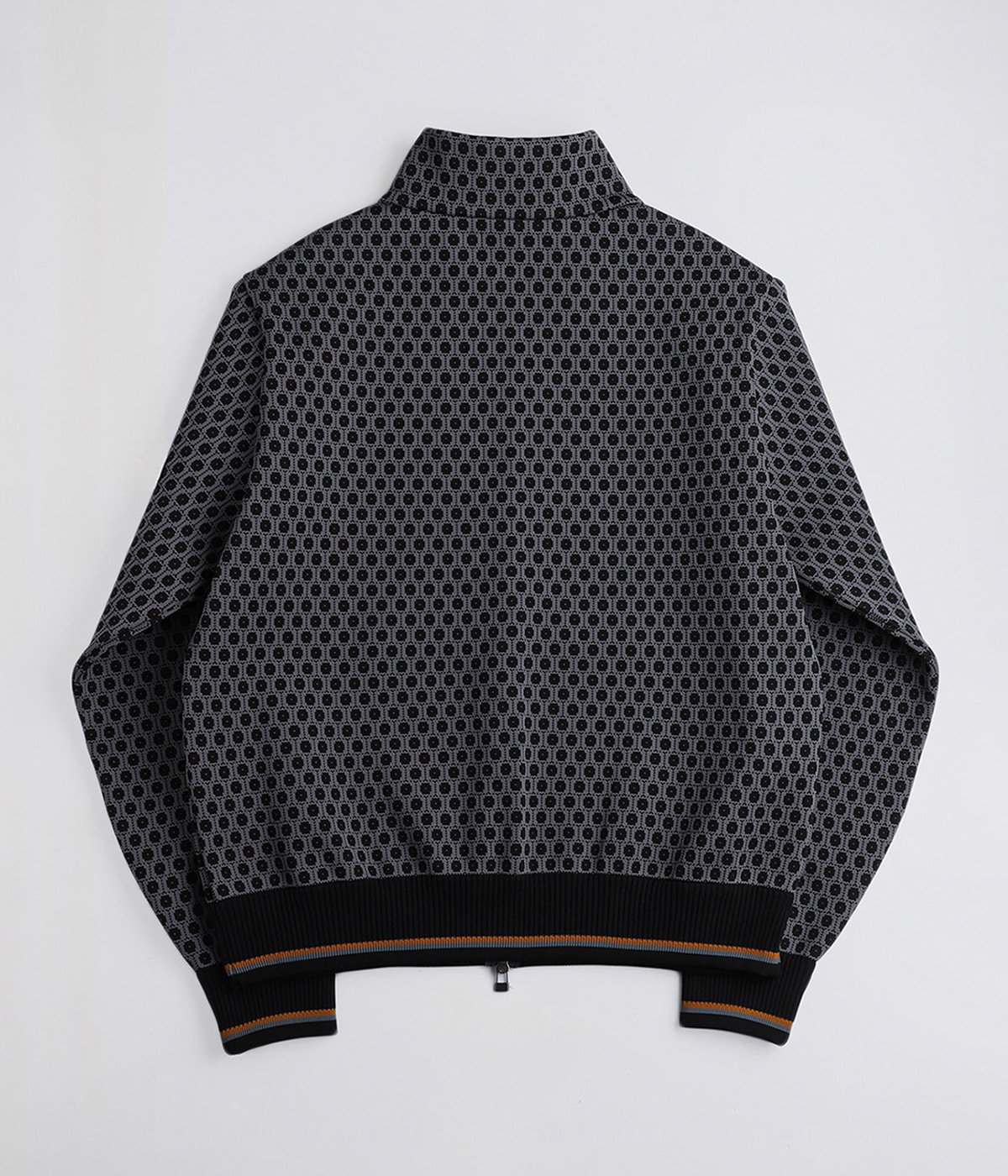 Zip-Up Jacquard Knit Blouson | BALLAST ARK(バラストアーク