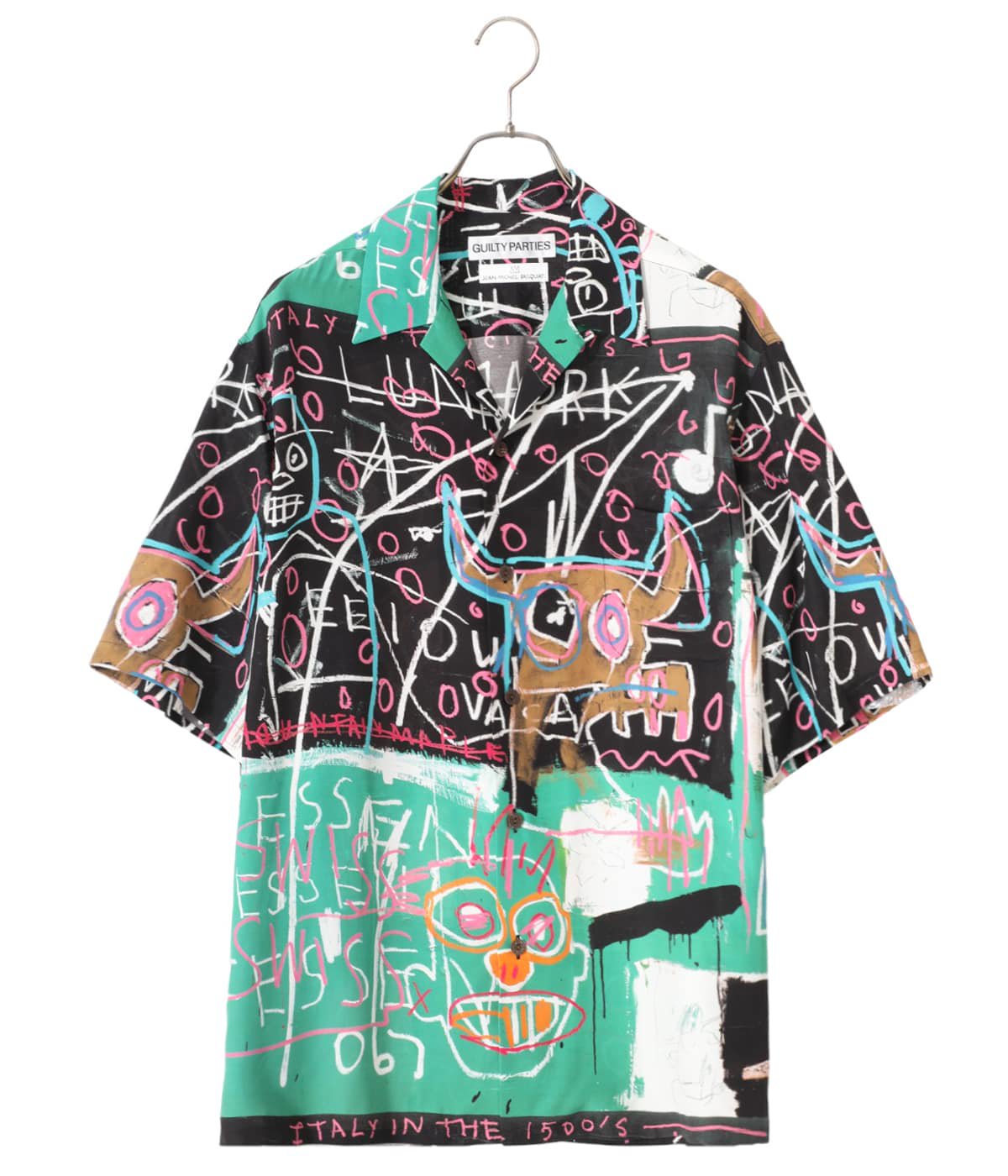 JEAN-MICHEL BASQUIAT / S/S HAWAIIAN SHIRT ( TYPE-5 ) | WACKO MARIA(ワコマリア) /  トップス 半袖シャツ (メンズ)の通販 - ARKnets(アークネッツ) 公式通販 【正規取扱店】