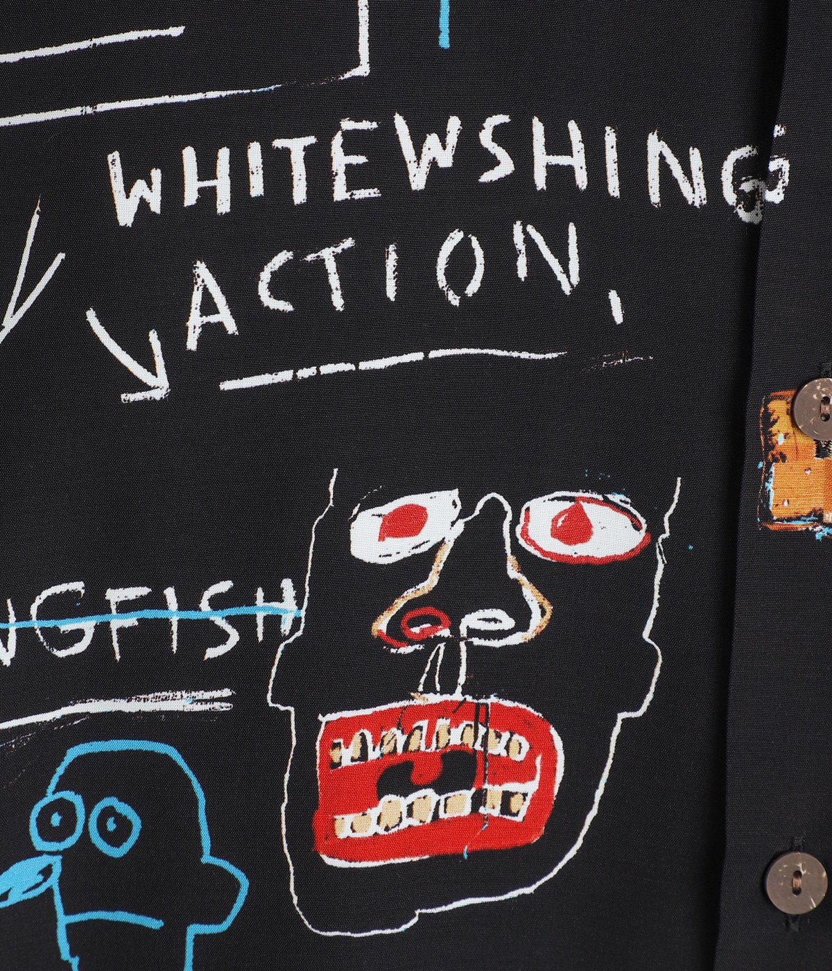 JEAN-MICHEL BASQUIAT / S/S HAWAIIAN SHIRT ( TYPE-1 ) | WACKO MARIA