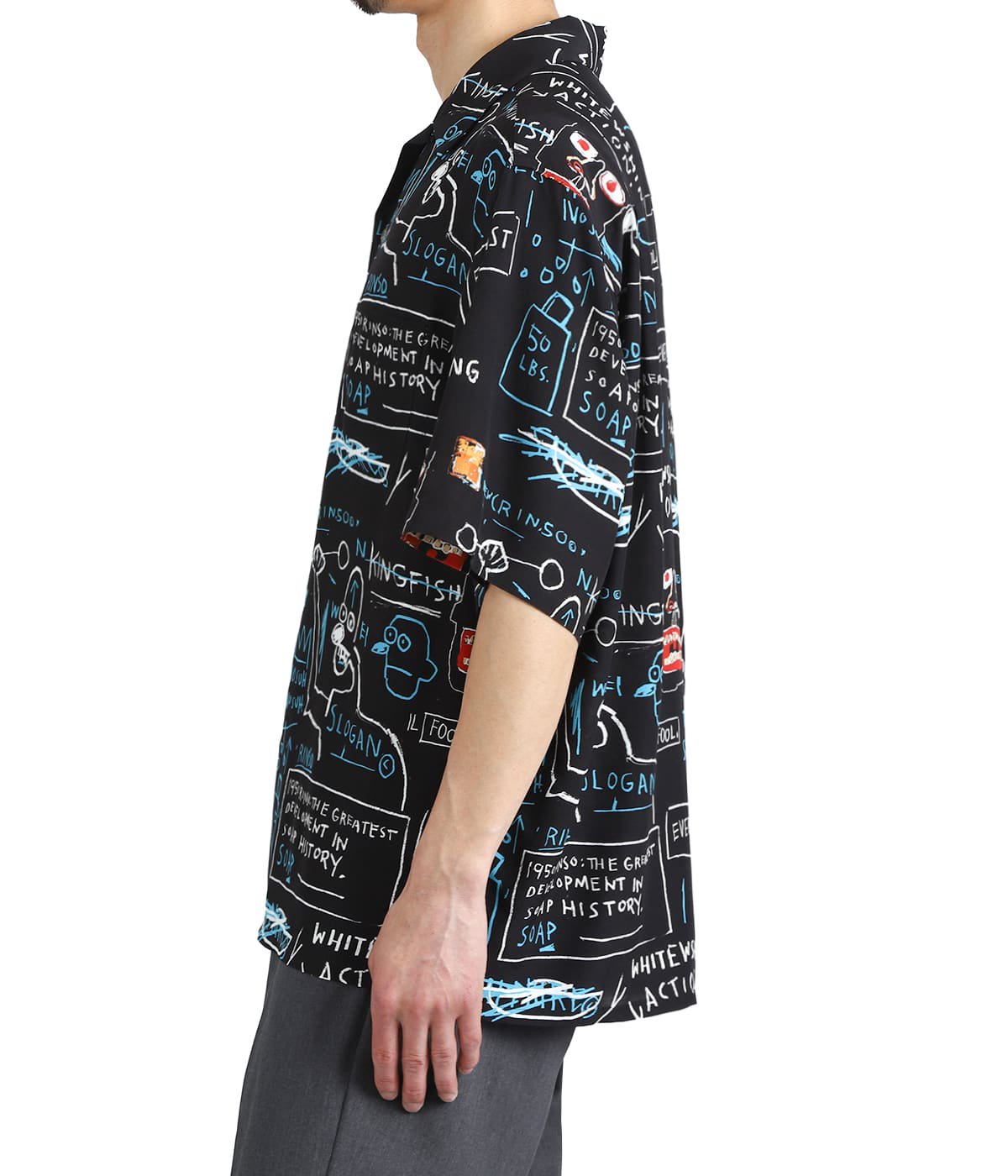 JEAN-MICHEL BASQUIAT / S/S HAWAIIAN SHIRT ( TYPE-1 ) | WACKO MARIA