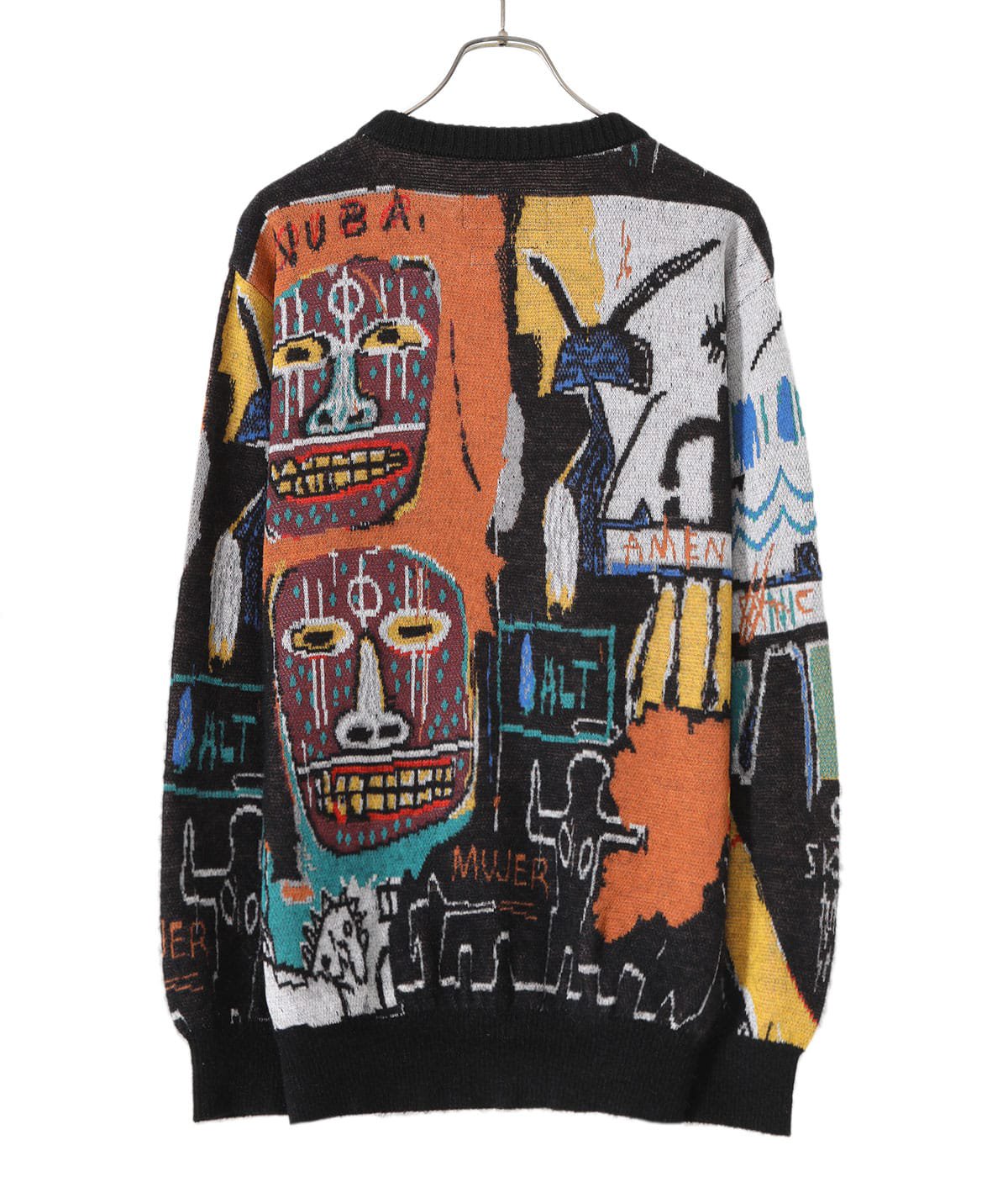 JEAN MICHEL BASQUIAT / CREW NECK SWEATER  TYPE    WACKO MARIA