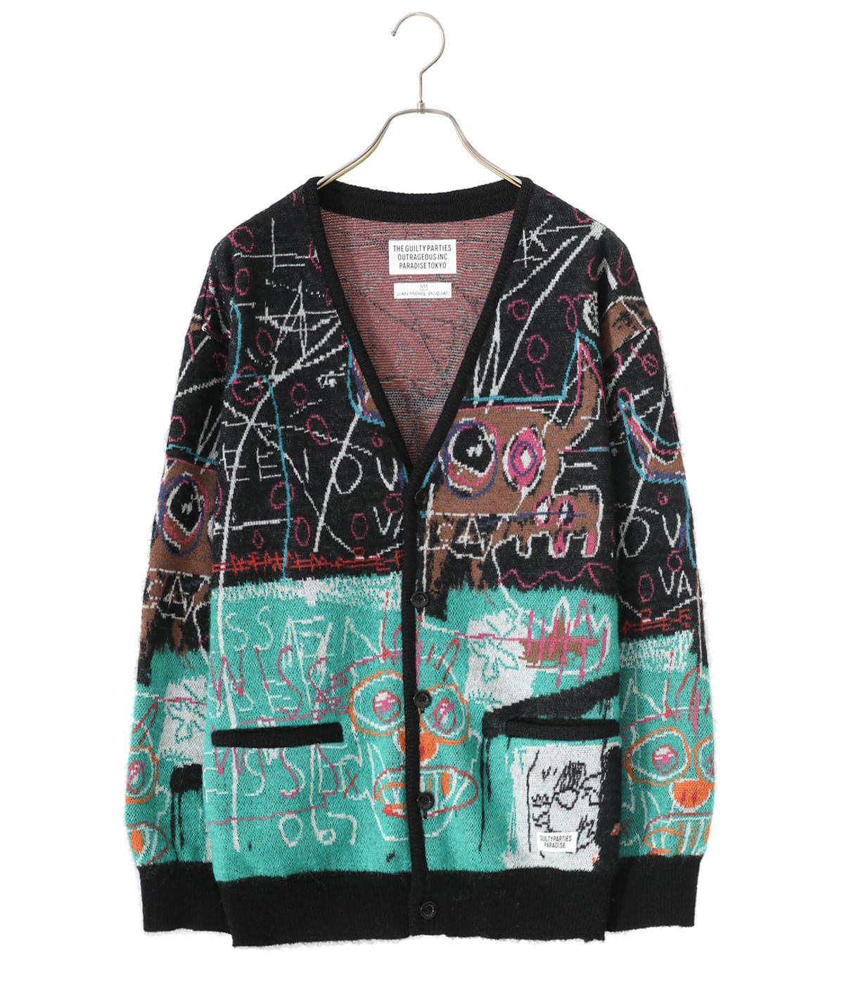 JEAN-MICHEL BASQUIAT / CARDIGAN ( TYPE-2 ) | WACKO MARIA 