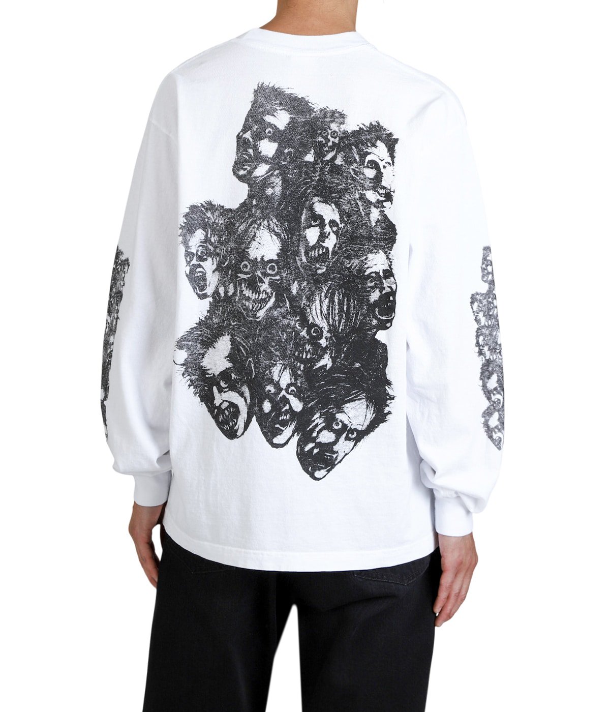 basketcase 長袖Tシャツ ホワイト　M BOGEY, long sleeve | Basketcase(バスケットケース) / トップス