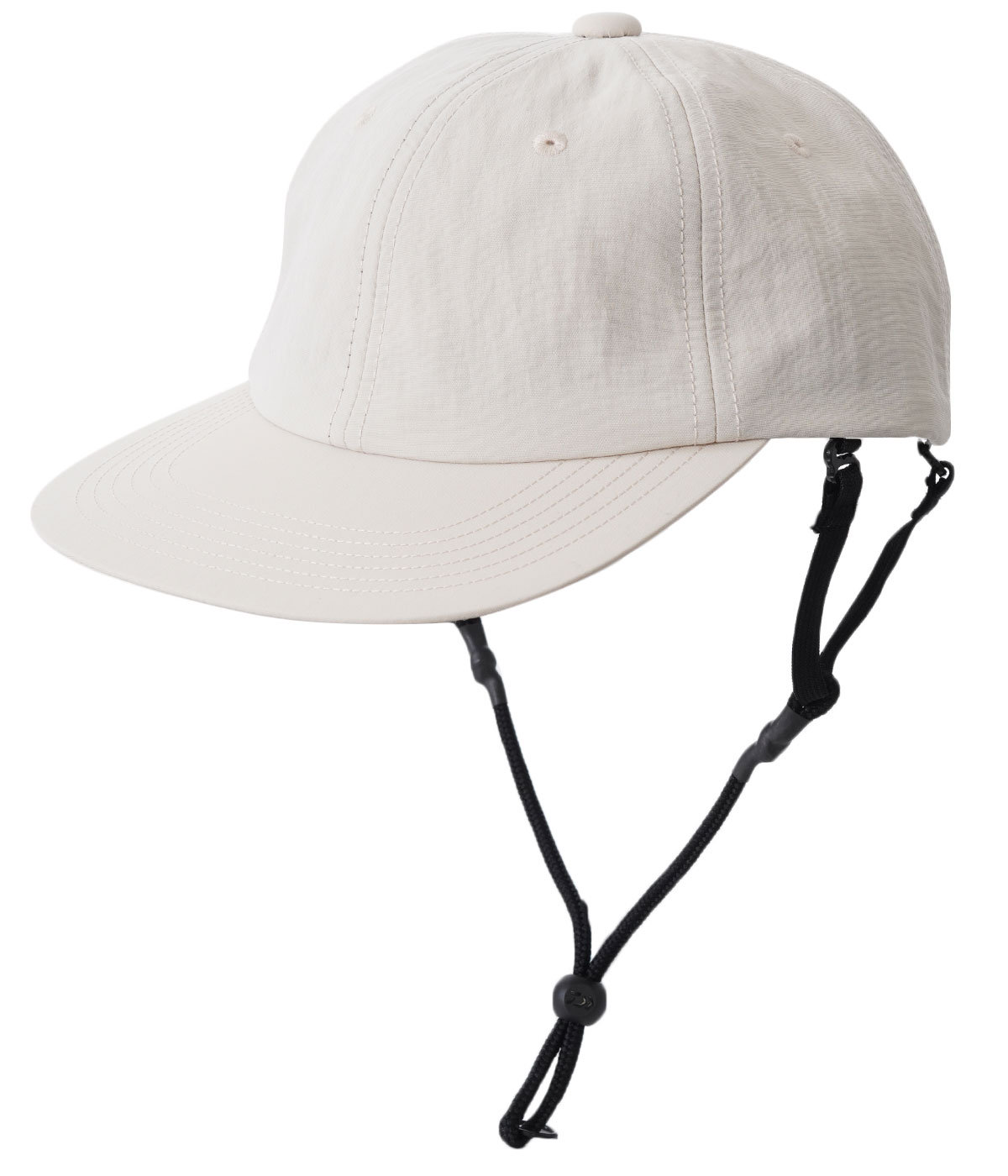 ナイロン100％ツバDAIWAPIER39 Tech 6panel Cap  エクリュ22ss 帽子