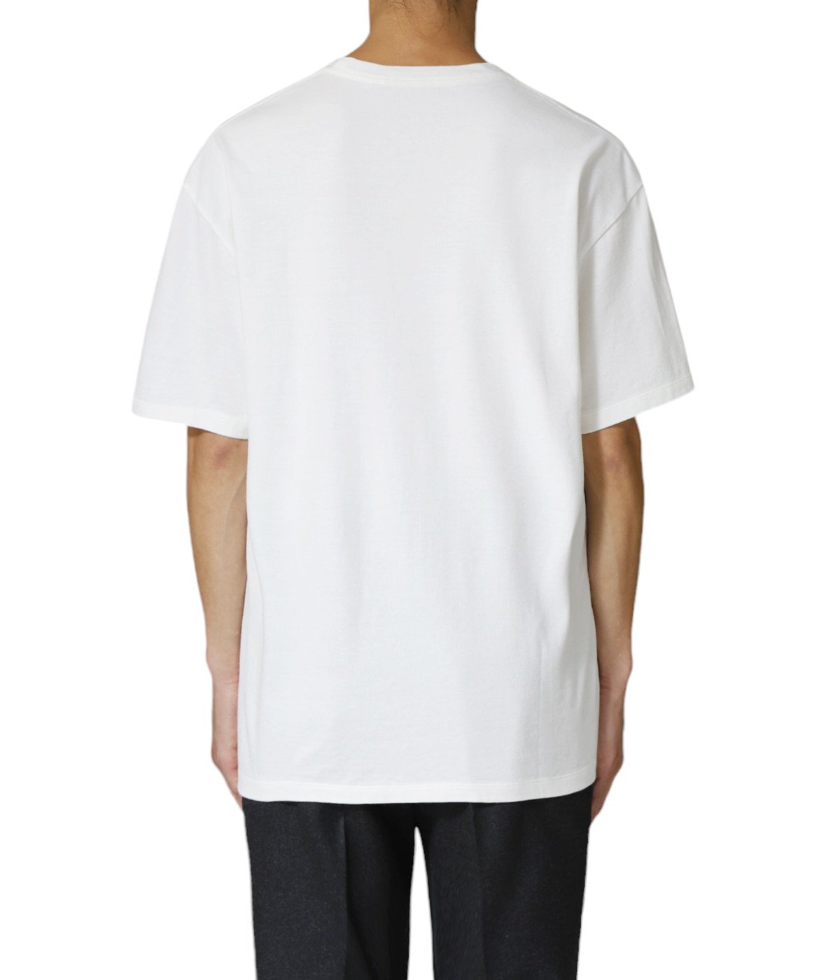 【タグあり】BODHI ホワイトカシミヤ Tシャツ サイズ1 タグあり】BODHI ホワイトカシミヤ Tシャツ サイズ1