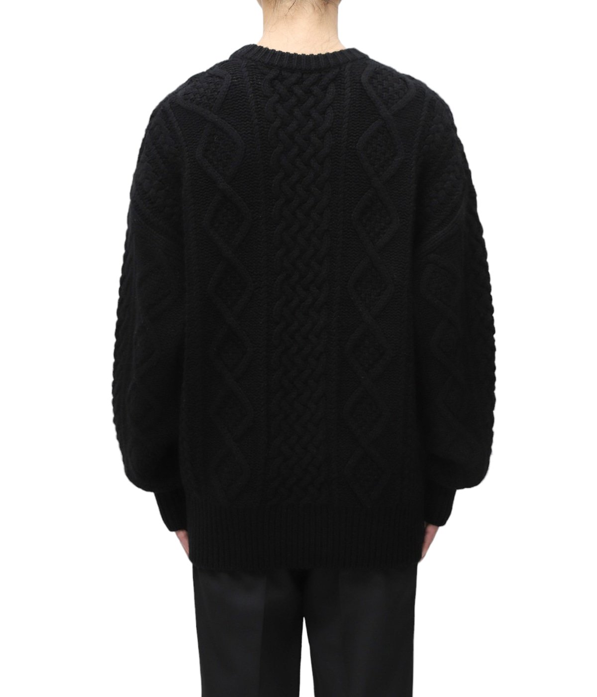 CASHMERE TRADITIONAL FISHERMANS SWEATER | BODHI(ボーディ 