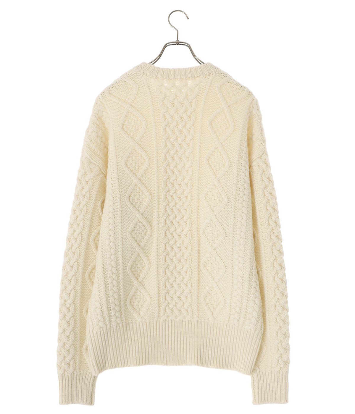 CASHMERE TRADITIONAL FISHERMANS SWEATER | BODHI(ボーディ CASHMERE TRADITIONAL FISHERMANS SWEATER | BODHI(ボーディ
