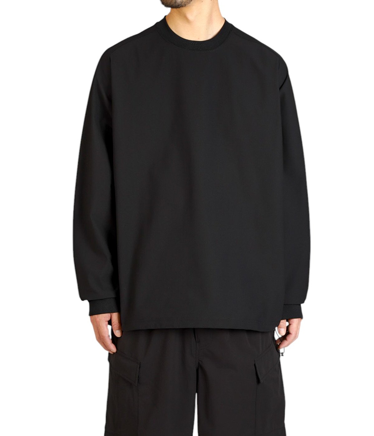 W's Tech Half Zip Shirt L/S(FREE(WOMEN) Black/ブラック