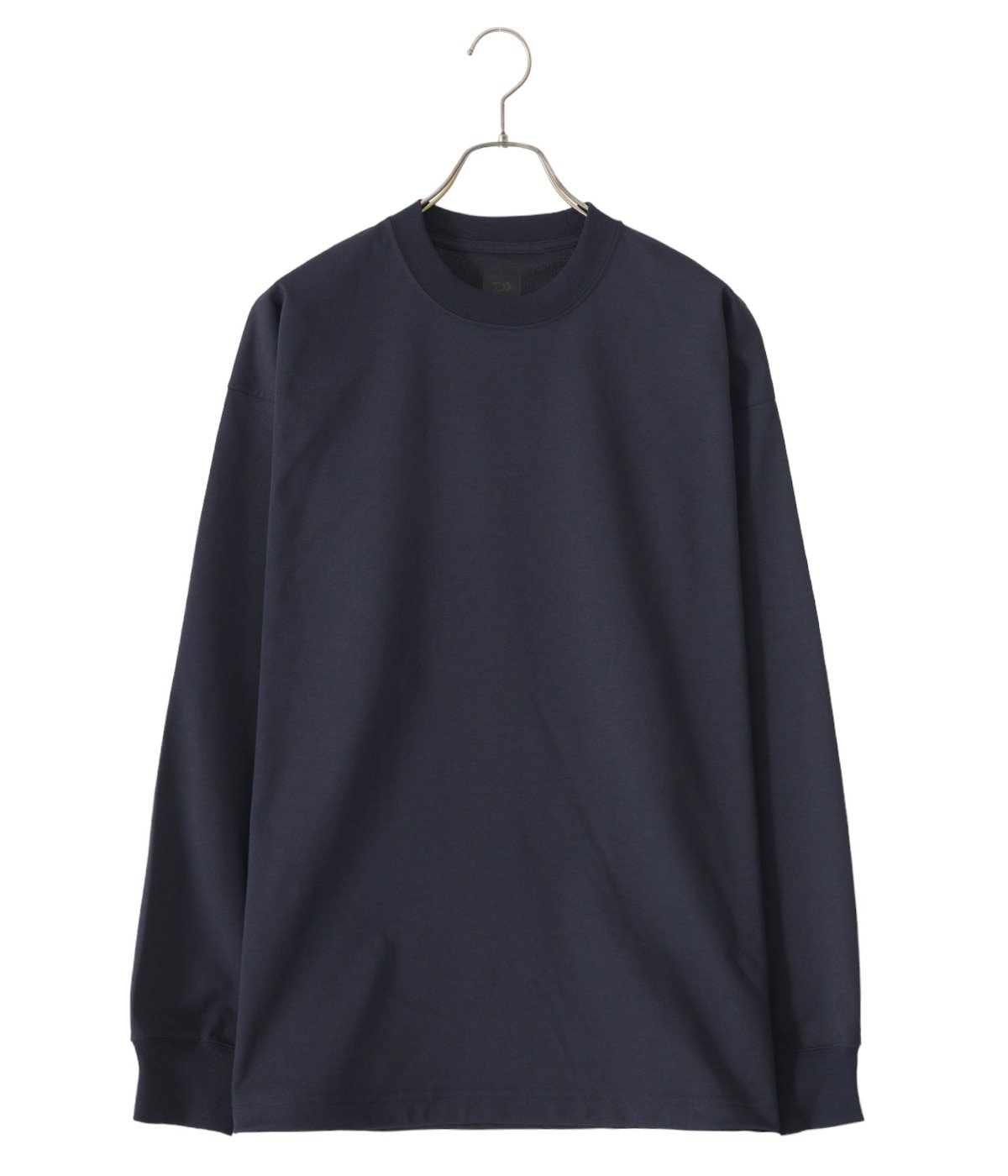 DAIWA PIER39 TECH CREW NECK TEE L S NAVY - Tシャツ