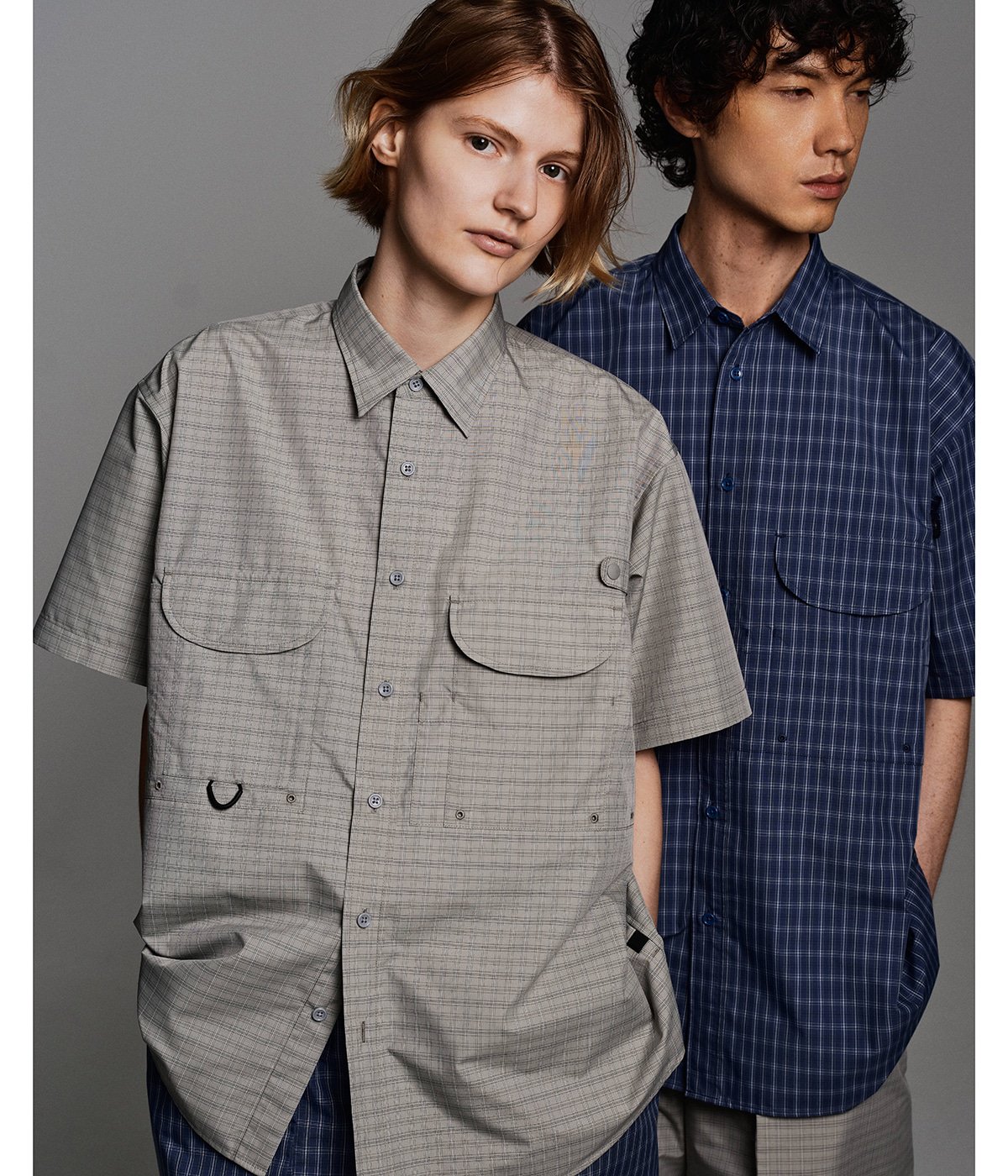 TECH FISHING SHIRT S/S SUMMER PLAID | DAIWA PIER39(ダイワ ピア