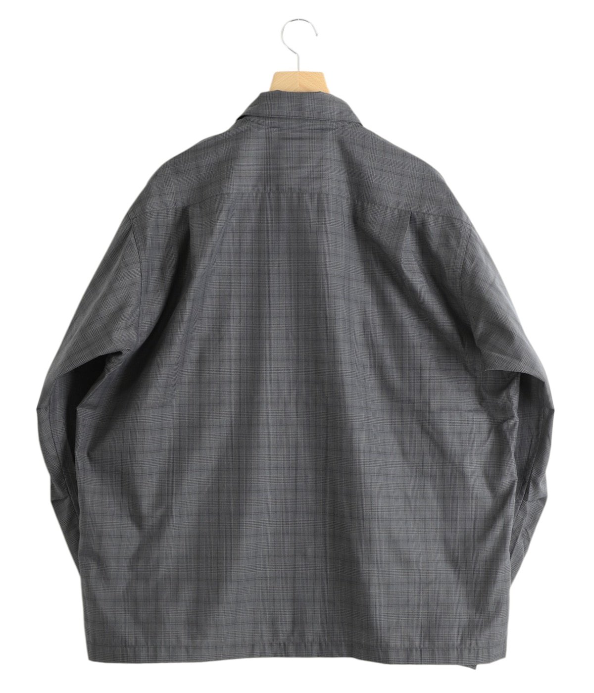 TECH SPORTS OPEN COLLAR SHIRT L/S NOVA CHECK | DAIWA PIER39