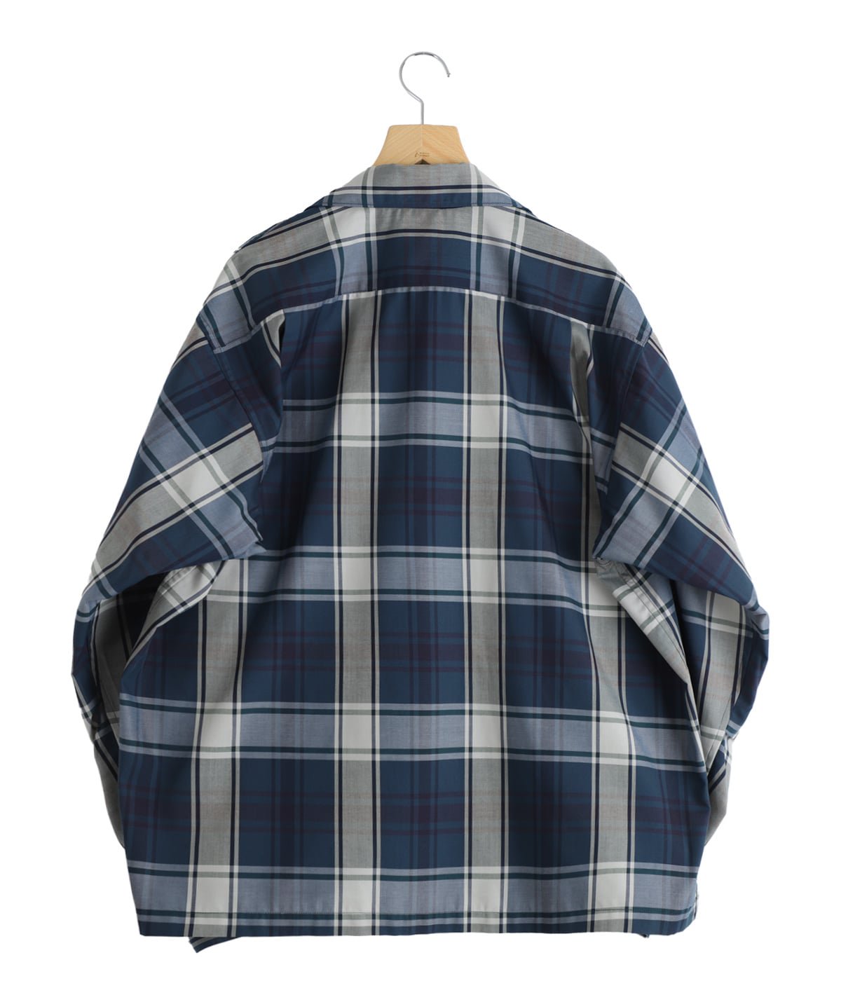 TECH SPORTS OPEN COLLAR SHIRT L/S BIG TARTAN | DAIWA PIER39(ダイワ