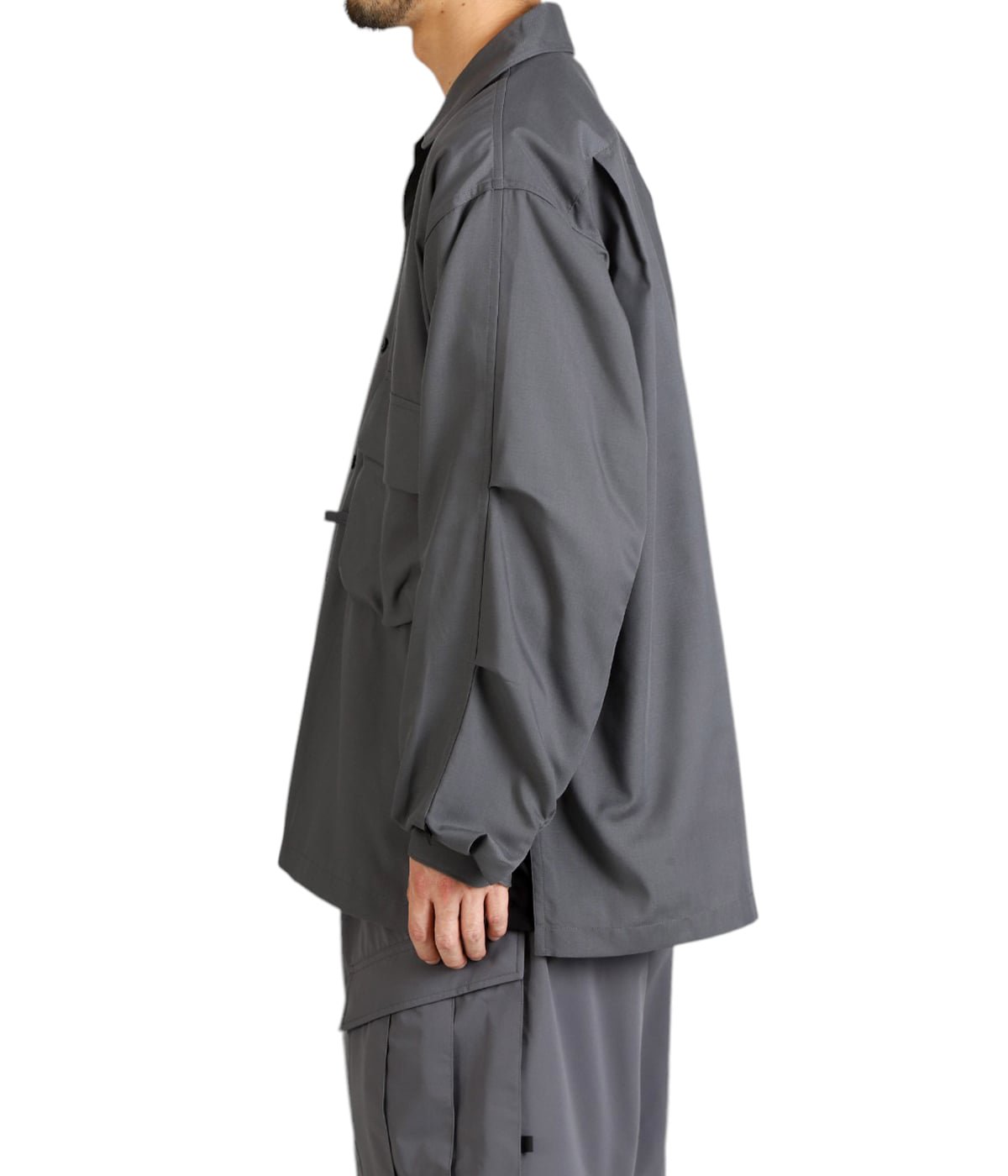 TECH SPORTS OPEN COLLAR SHIRT L/S | DAIWA PIER39(ダイワ ピア